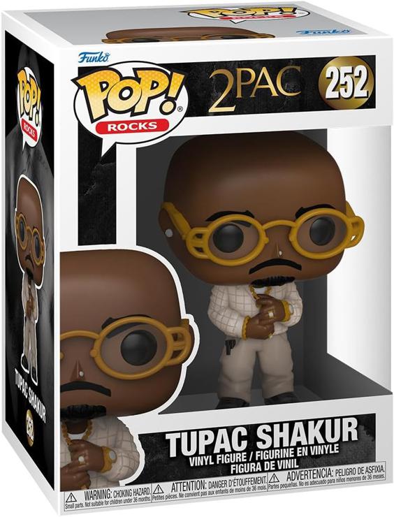 Funko Pop! Rocks: Tupac - Loyal to The Game - Vinyl Collectible Figure - Gift Idea - Official Merchandise - Toy for Children and Adults - Music Fans - Model Figure for Collectors and Display