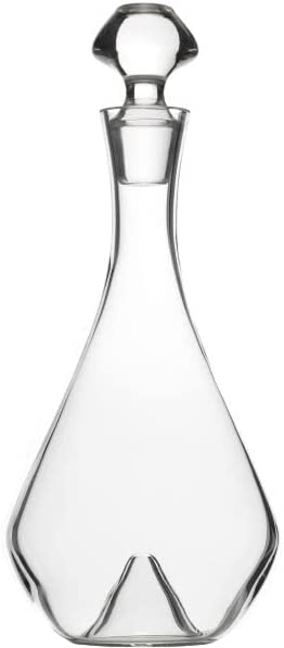 Stölzle Lausitz Spirits Carafe Mouth-Blown / Glass Carafe 1 Litre with Lid / High-Quality Crystal Glass Carafe Suitable as Whisky Carafe, Rum Carafe, Gin Carafe, Cognac Carafe