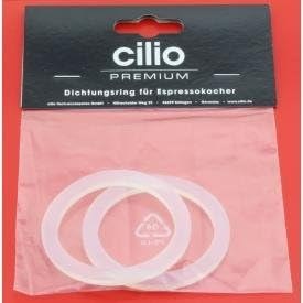 Sealing ring for the Nabucco espresso maker from Cilio - set of 2 pieces (size: 4 cups)
