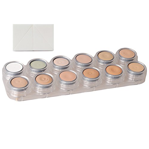 Grimas Camouflage make-up palette set, opaque make-up, 12 colours CH