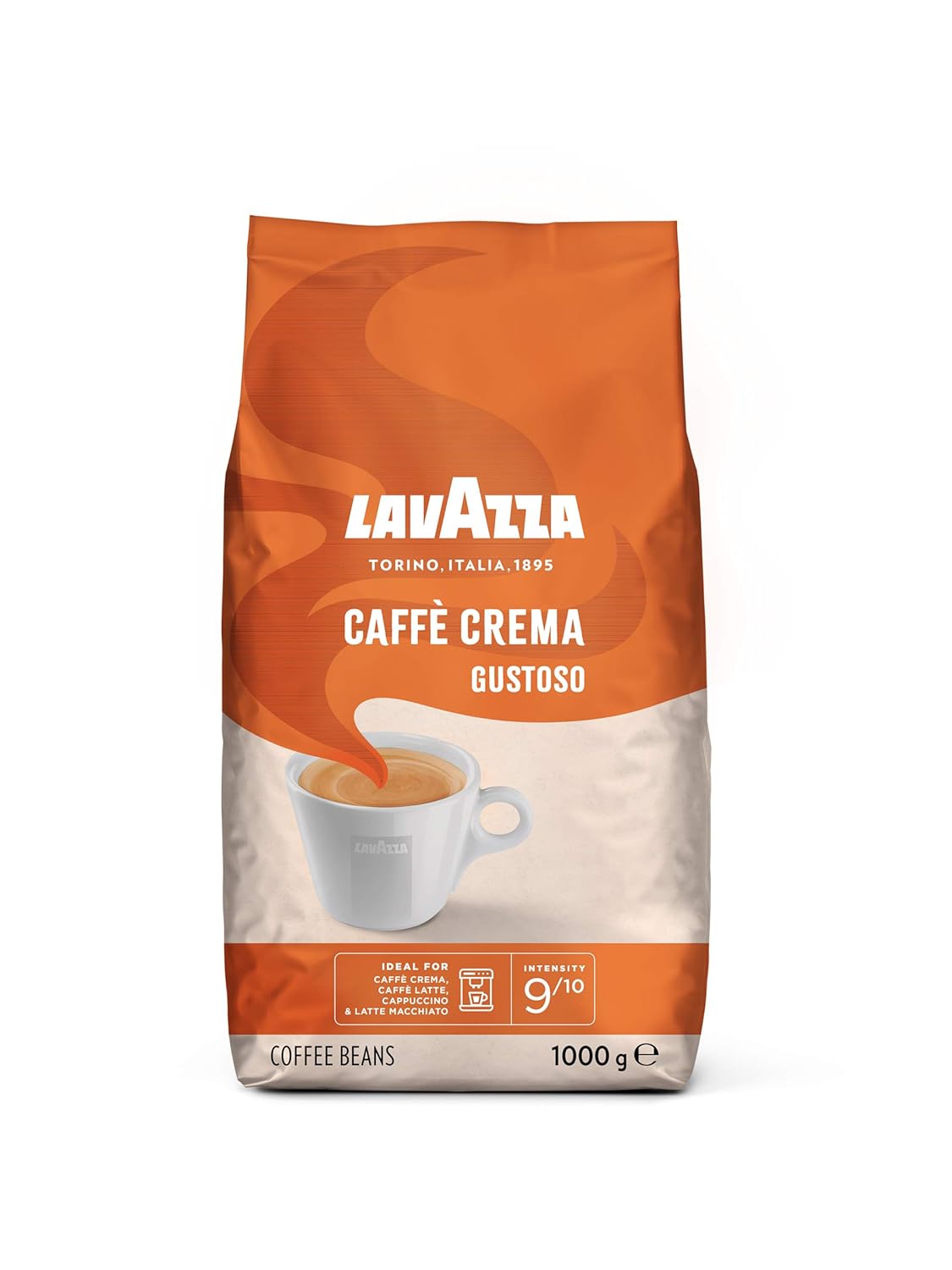 Luigi Lavazza Caffe Crema Gustoso Whole Bean, 1000 g