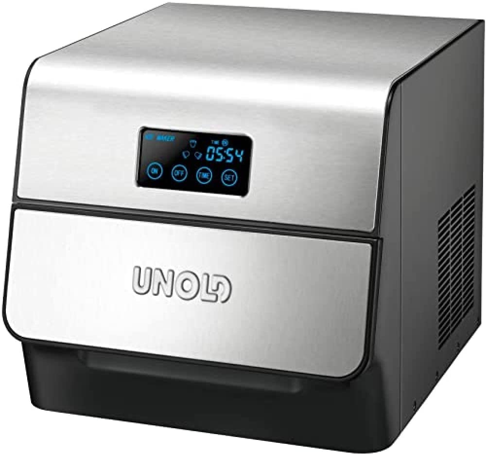 Unold 48955 Ice Cube Maker Stainless Steel 1.5 Litres