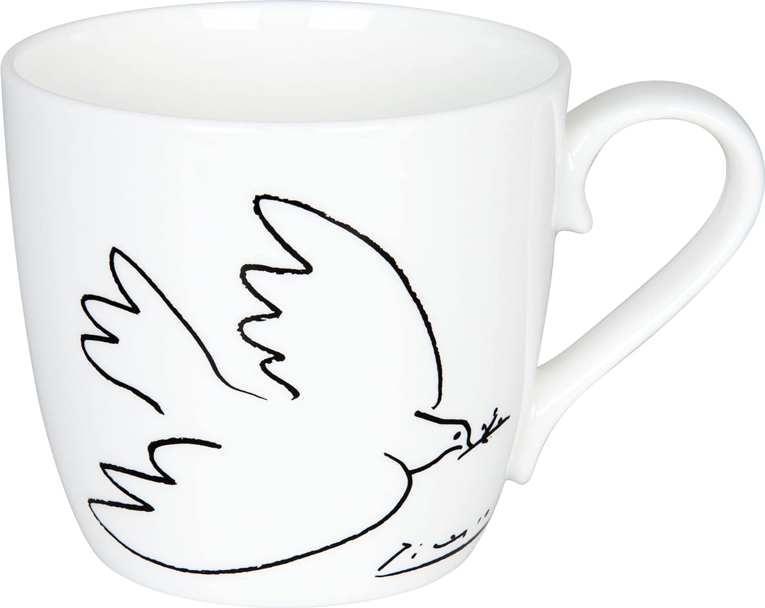 Kanitz Könitz 10FR4028145095275FR10 Coffee Cups, Porcelain, Clair