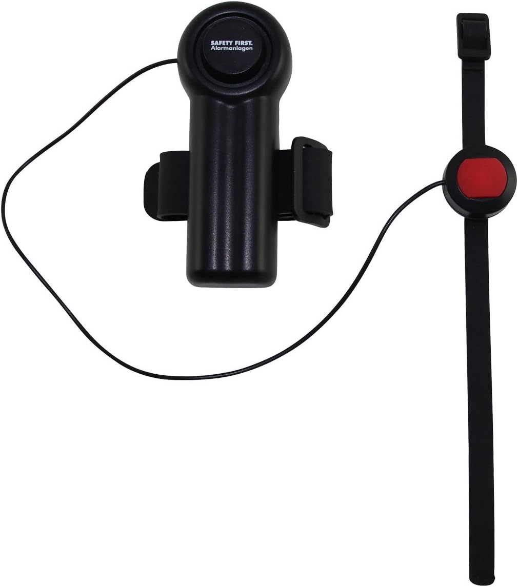 KH Security Protection Alarm for Wheelchair Rollator Walking Stick Black, 100152