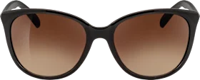 SUNDANCE Sunglasses adults black with brown tinted lenses, 1 piece