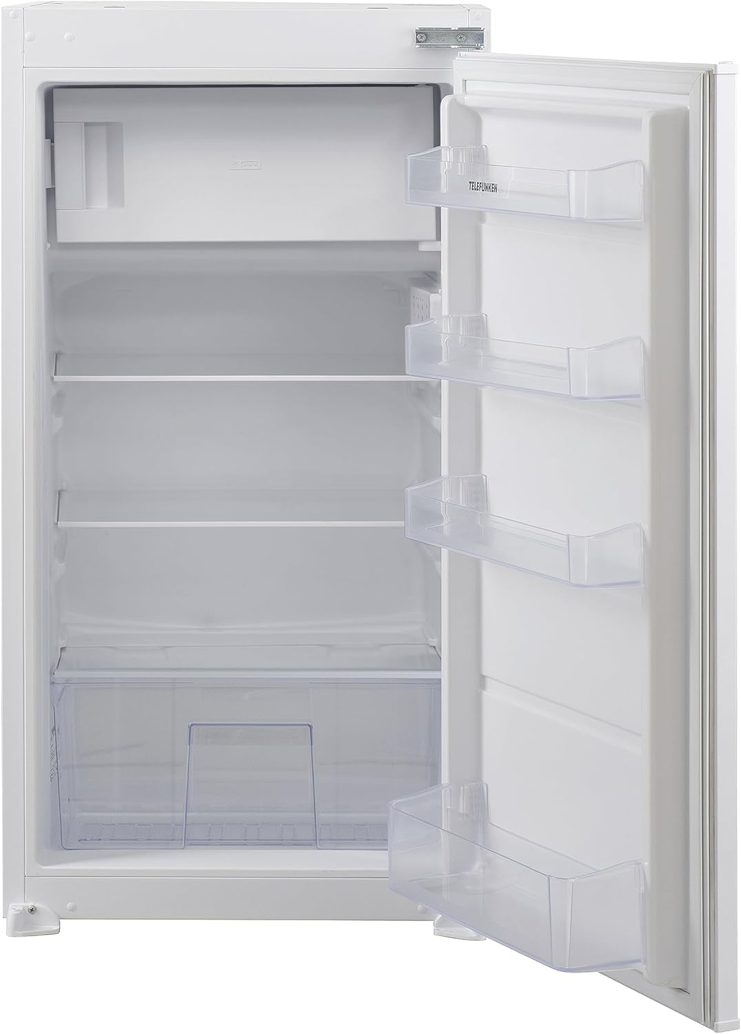 TELEFUNKEN EKG102S147E Built-in Fridge with 4-Star Freezer | 102cm Recess | Towing Door Technology | 139 liter capacity | Temperature Control | White