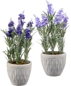 Boltze Artificial plant, lavender, 1 pc