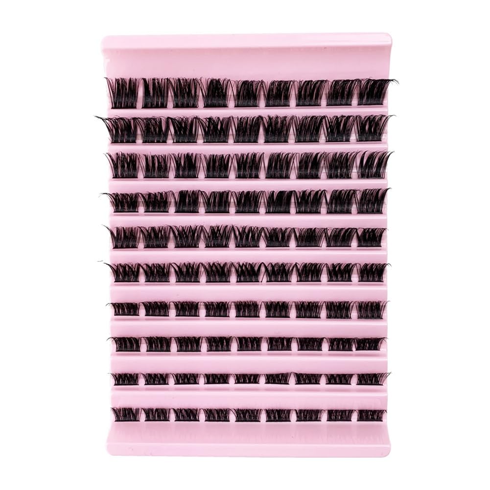 Loufy D01 DIY Cluster Lashes Volume Natural Segmented Eyelash Bundle Eyelash Extension Individual Eyelash Bundle