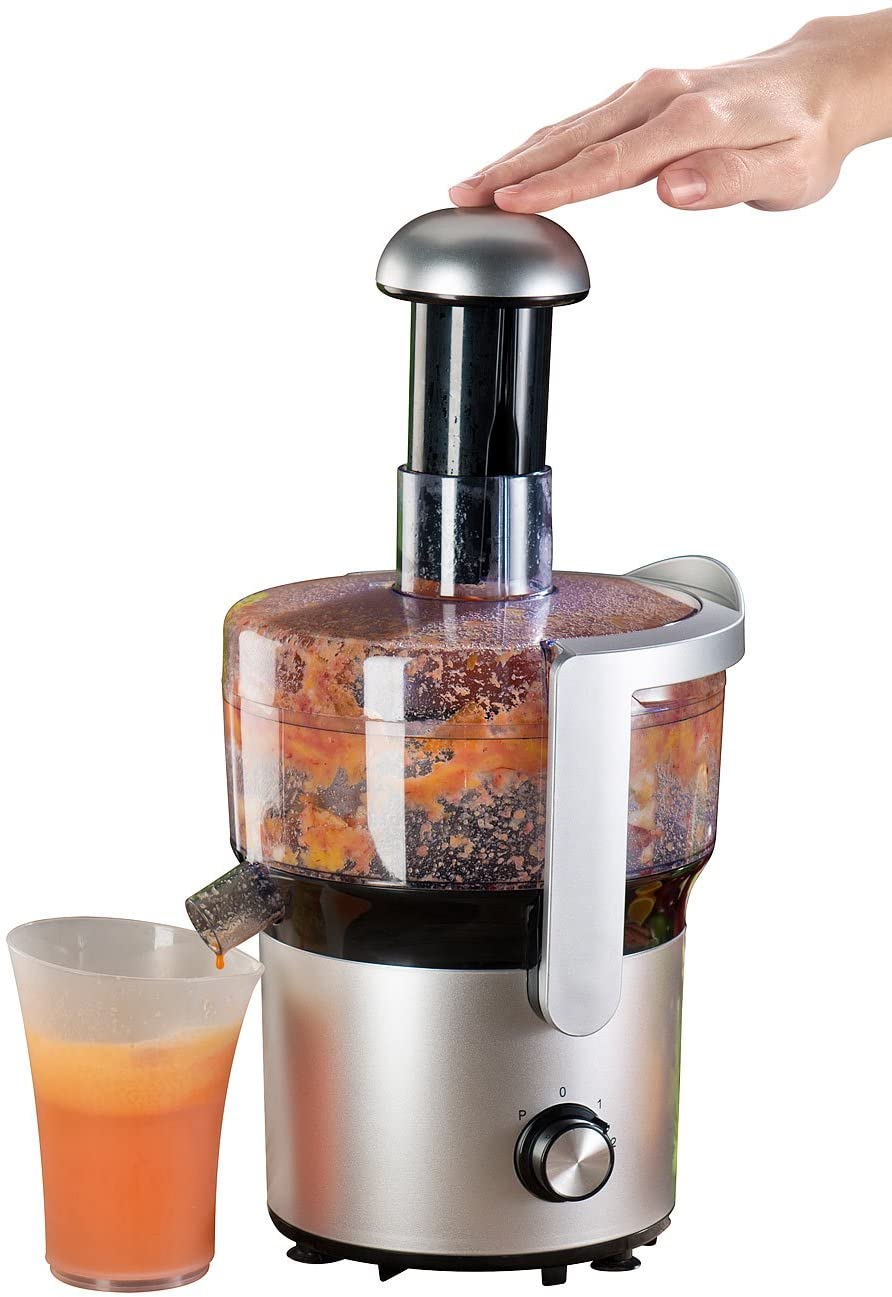 Rosenstein & Söhne Juice centrifuge: electric centrifugal juicer, 2 levels up to 16,580 rpm, 350 watts (juicer)