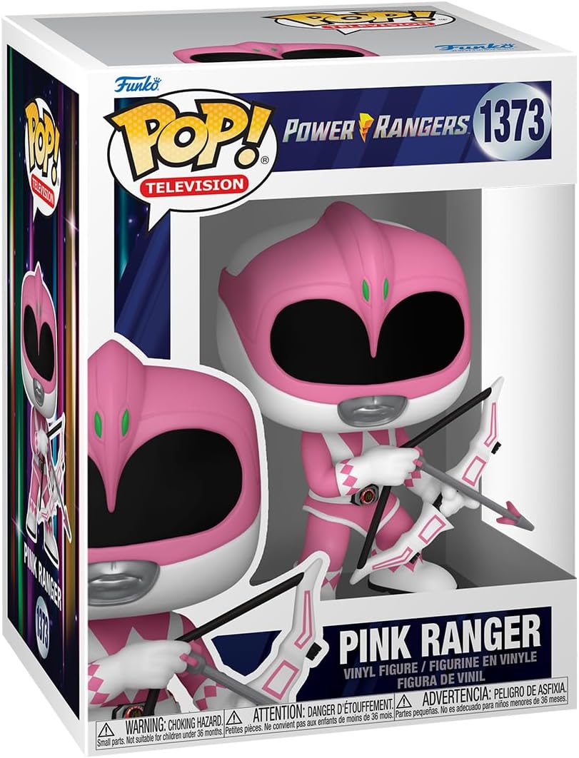 Funko Pop! TV: Mighty Morphin Power Rangers 30th - Pink Ranger - Power Rangers TV - Vinyl Collectible Figure - Gift Idea - Official Merchandise - Toys For Children and Adults - TV Fans