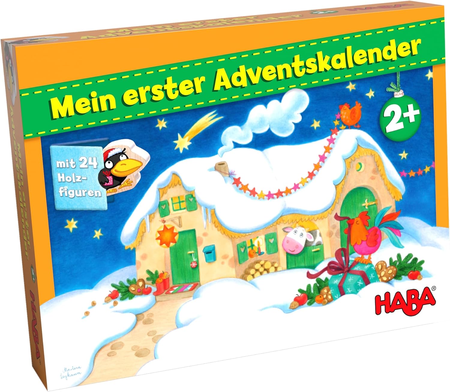 HABA 304902 My First Advent Calendar Farm for Children from 2 Years