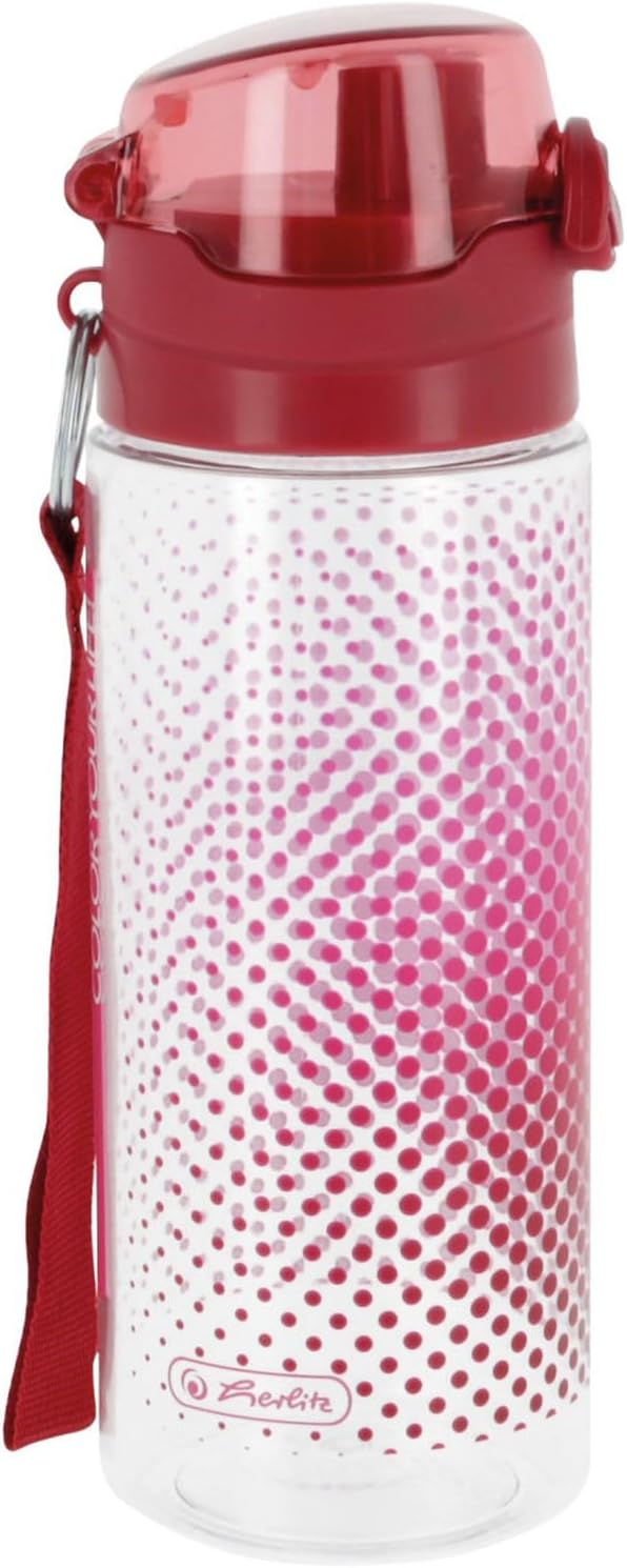 Herlitz Drinking Bottle 500 ml BPA Free Red