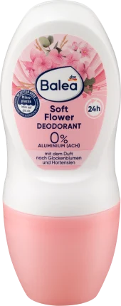 Balea Deo roll-on soft flower, 50 ml