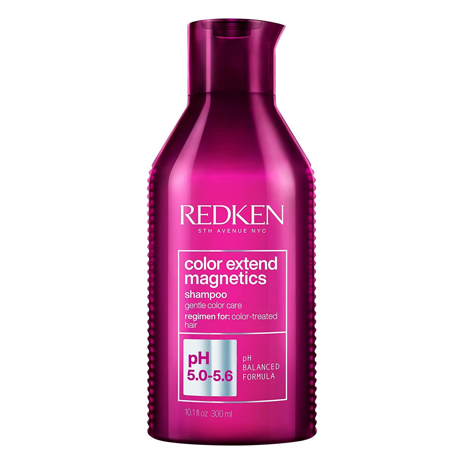 Redken Hair Shampoo for Coloured Hair, Care Shampoo for Long-Lasting Colour, Brilliance and Shine, Colour Extend Magnetics Shampoo, 1 x 300 ml, ‎keine