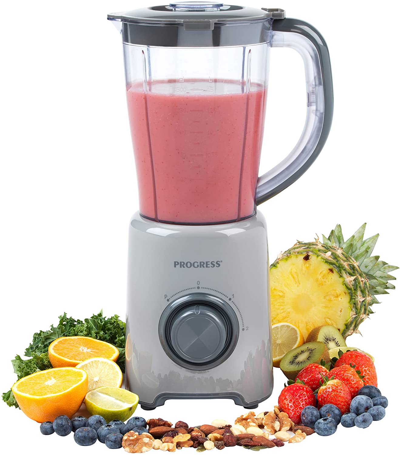 Progress EK2597P 350W Hand Blender with Removable Stainless Steel Blades, White