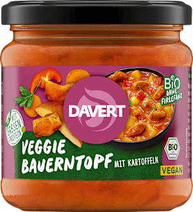 Davert Veggie farmer's pot with potatoes, vegan, 340 g
