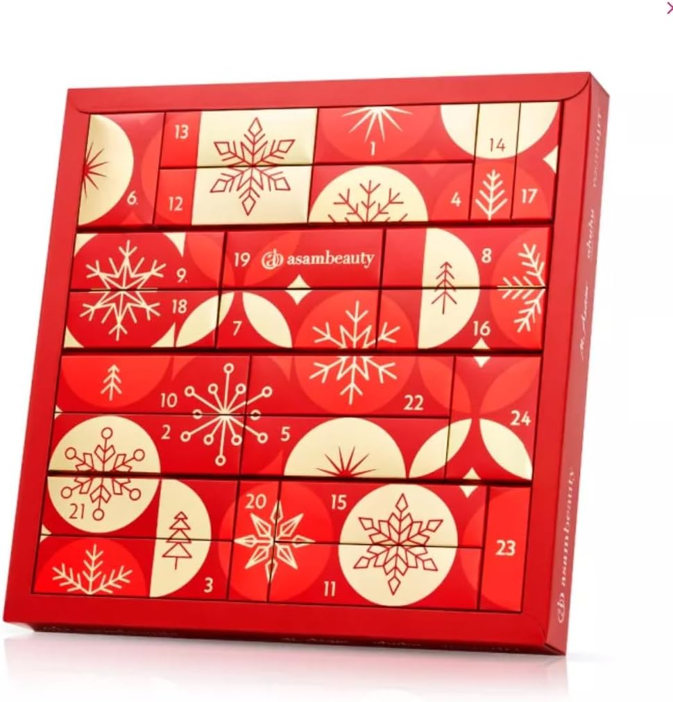 Jung ASAM Advent Calendar 2023 Beauty Classic Edition Women\'s Cosmetics Advent Calendar Asambeauty 24 Gifts Value 180 € Care Christmas Calendar Women Advent Calendar Women Advent Calendar Women