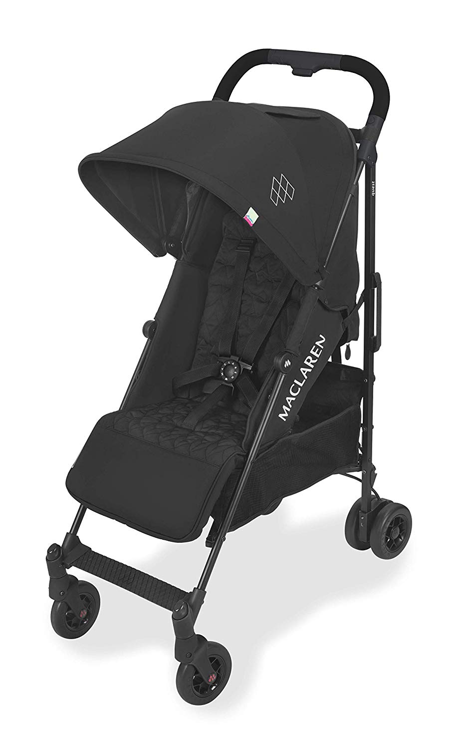 Maclaren, Quest Arc Buggy, Ideal for Newborns up to 25 kg, Features An Extendable UPF50+/Waterproof Canopy, An Adjustable Position Seat Compatible with Maclaren baby bath.