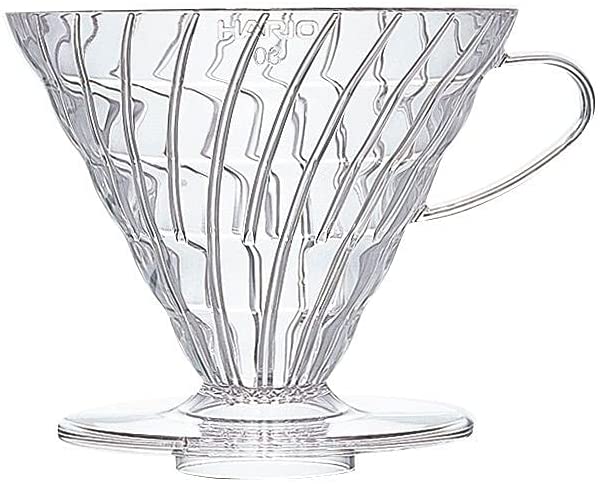 Hario VD-03T Teapot, Plastic, Colourless, Size 3