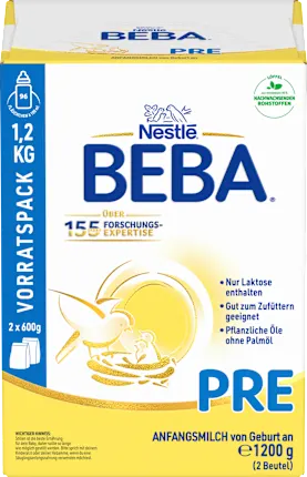 Nestlé BEBA Initial milk pre from birth, 1.2 kg