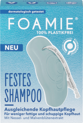 FOAMIE Solid Shampoo Balancing Scalp Care, 80 g