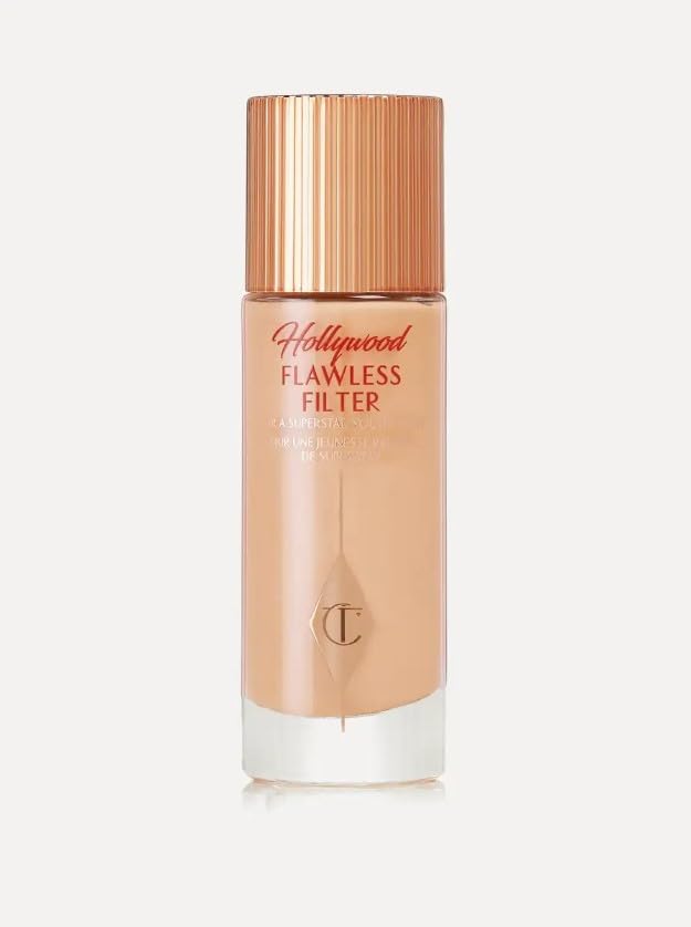 Charlotte Tilbury Hollywood Flawless Filter | 3 Fair | Neutral Warm Peach Tone for Medium Skin | 30 ml | by Cloud.Sales Cosmetics