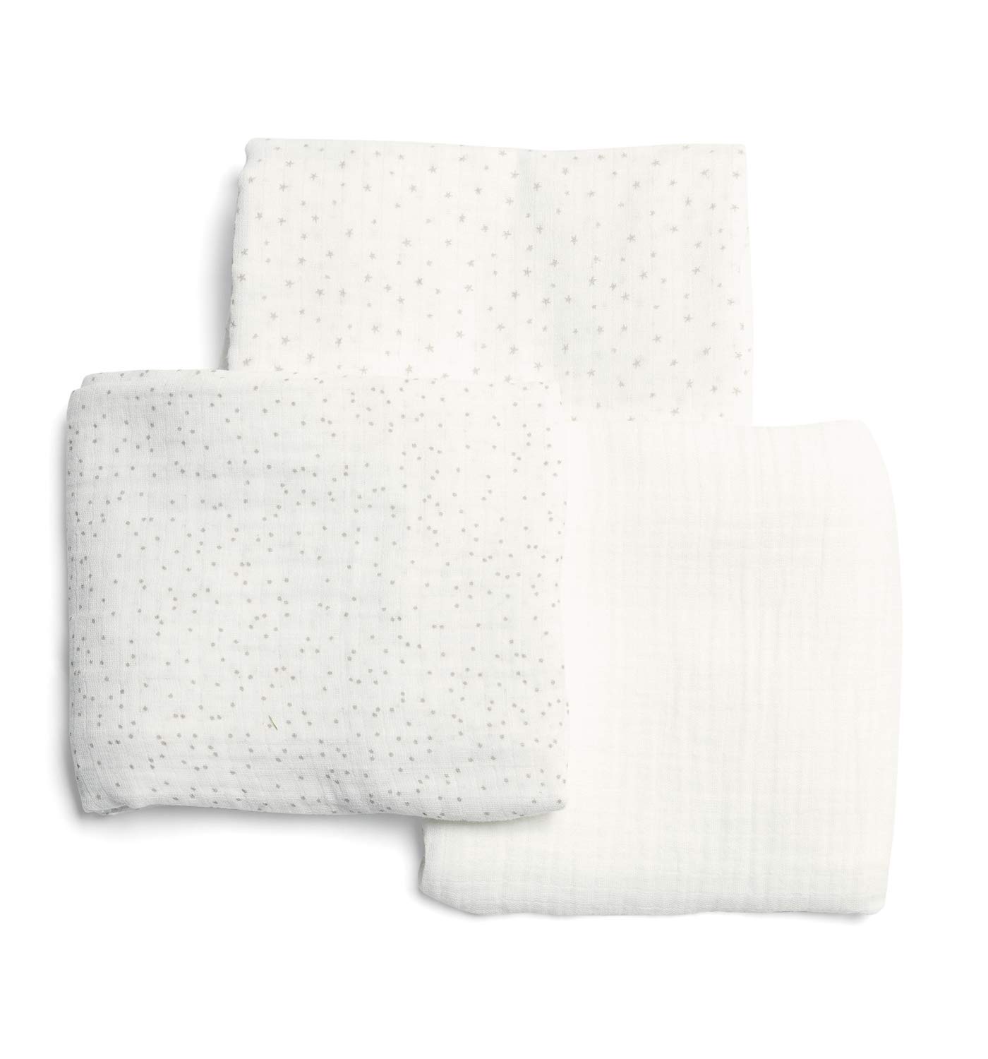 Mamas & Papas Millie And Boris Large Muslin Squares (Pack Of 3)