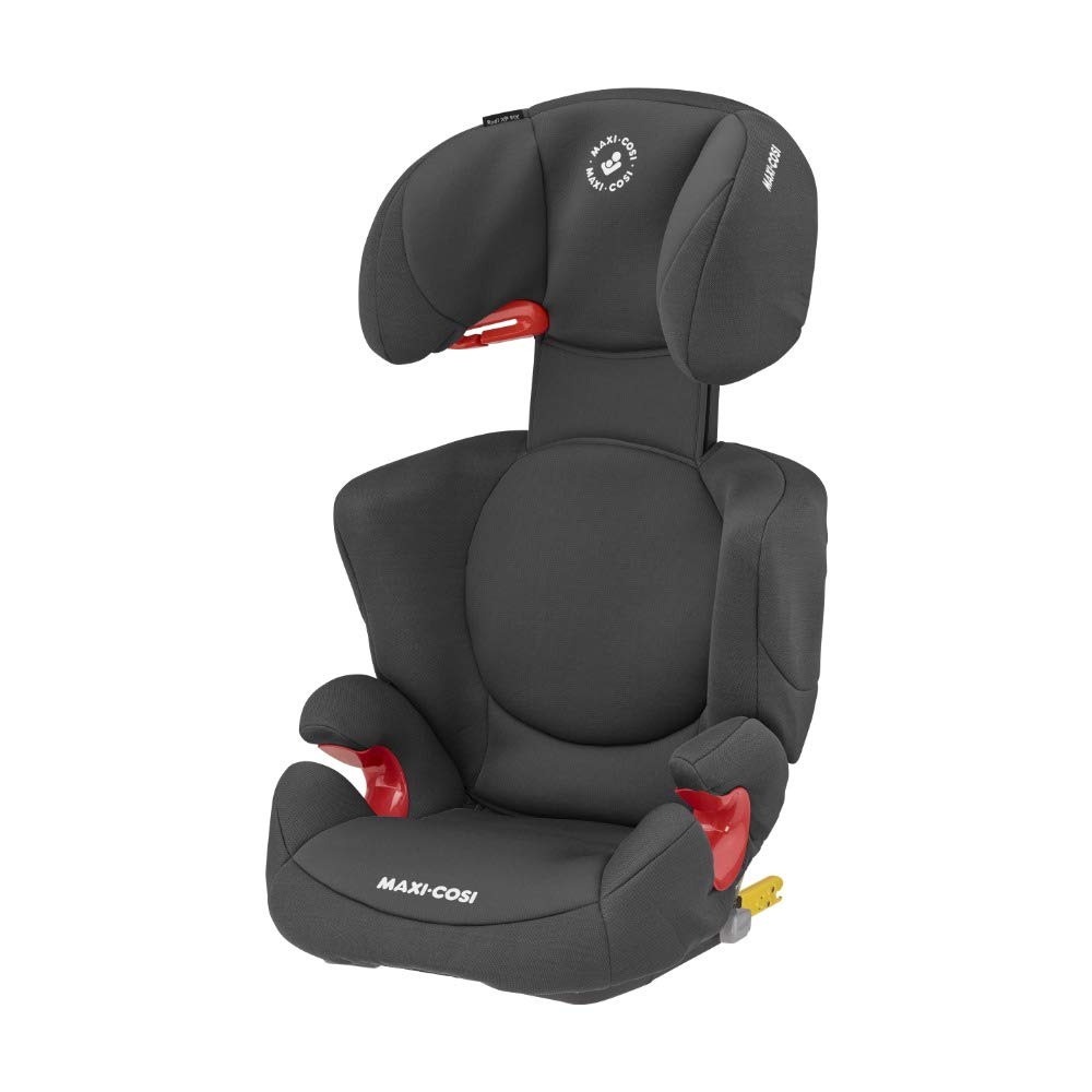 Maxi-Cosi Rodi XP FIX Child Car Seat, ISOFIX Booster Car Seat, Lightweight, 3.5-12 Years, 15-36 kg, Basic Black