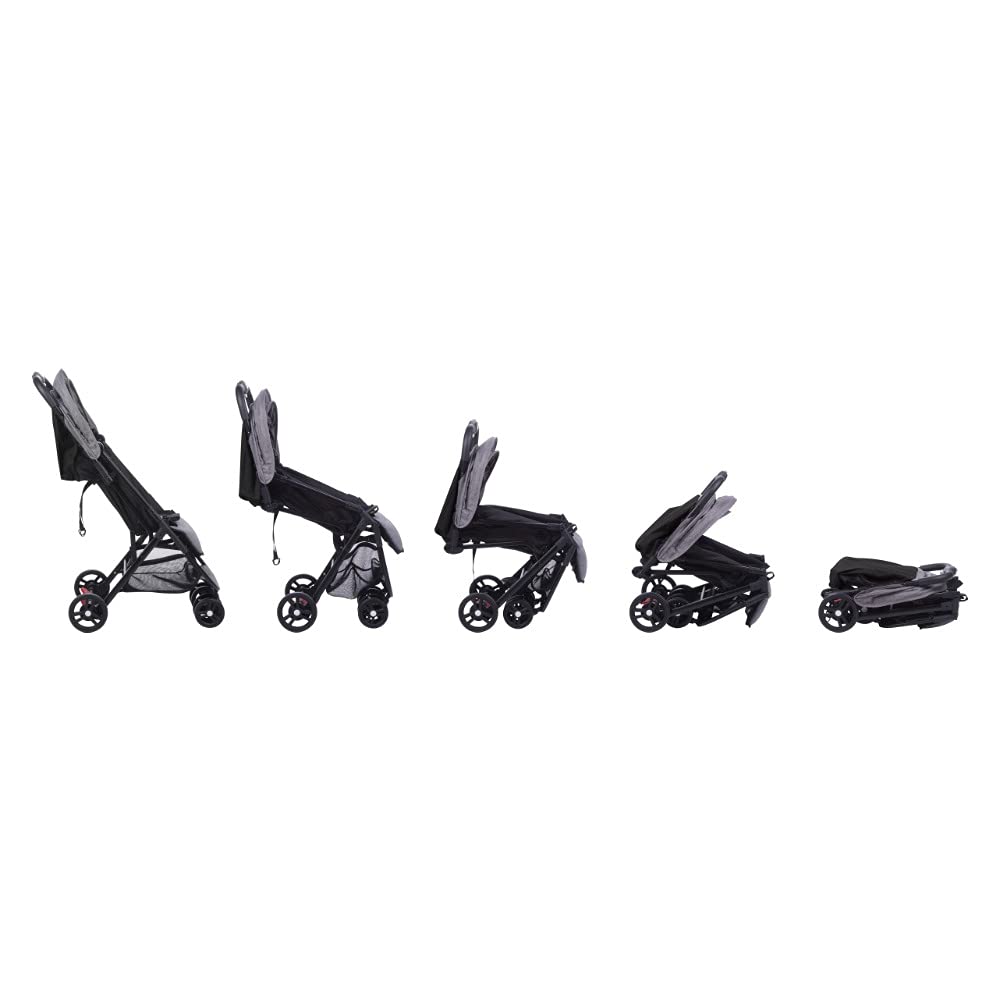 Safety 1st Teeny Buggy Ultra Compact Folding Pushchair Includes Matching Carry Bag, Ideal for Travel or the City, Can be Used from Approx. 6 Months to Approx. 3 Years, Red Chic (Red)