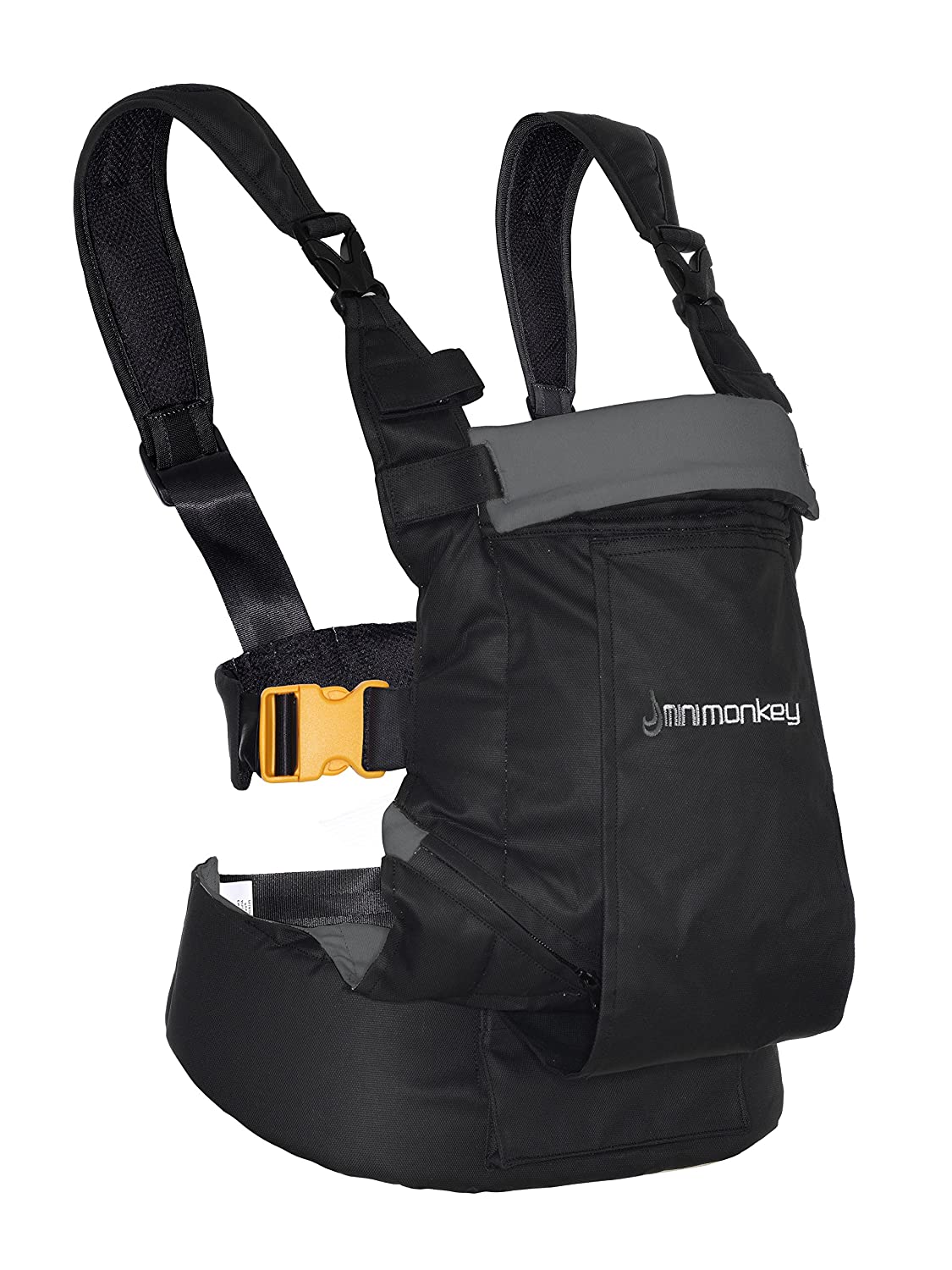 minimonkey Mini Monkey Sling Ergonomic Dynamic – Black/Grey – 4 in 1