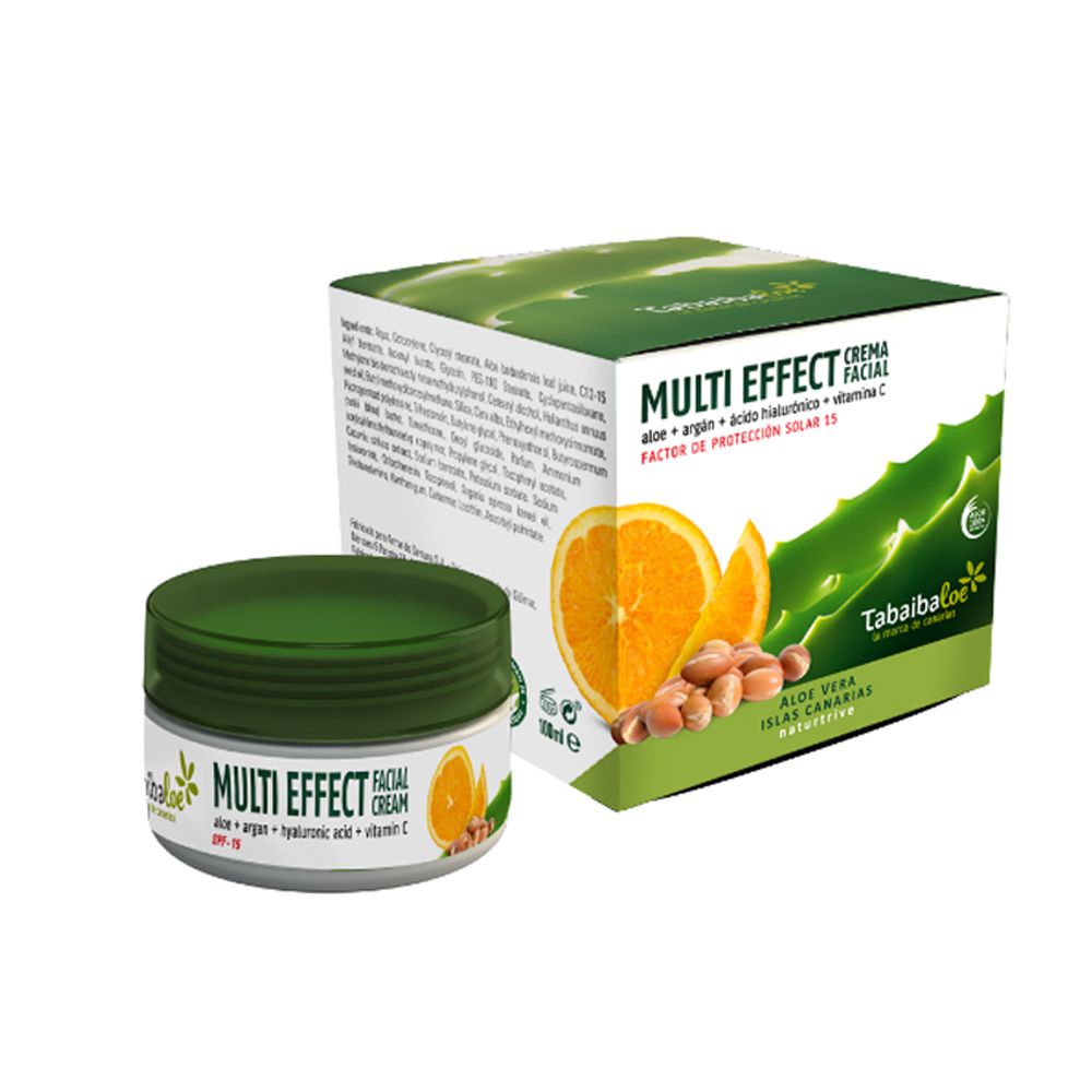 Tabaibaloe Aloe Vera Multi-Effect Face Cream with Vitamin C 24h Care 1 St