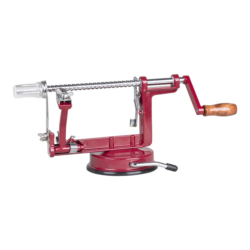 TABLE PASSION Red Apple Bowl + Suction Cup Metal