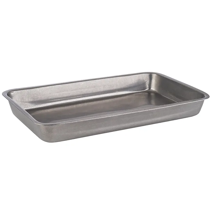 APS Vintage tray, 25.5 x 16 cm, H: 3 cm, stainless steel, anti-stainless steel look