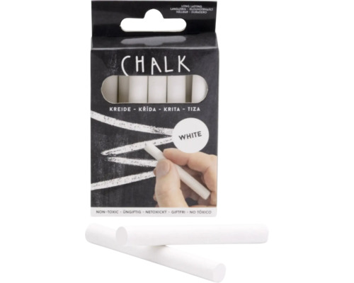 Hornbach Blackboard chalk Ø 9-9.5 mm white 12 pcs.