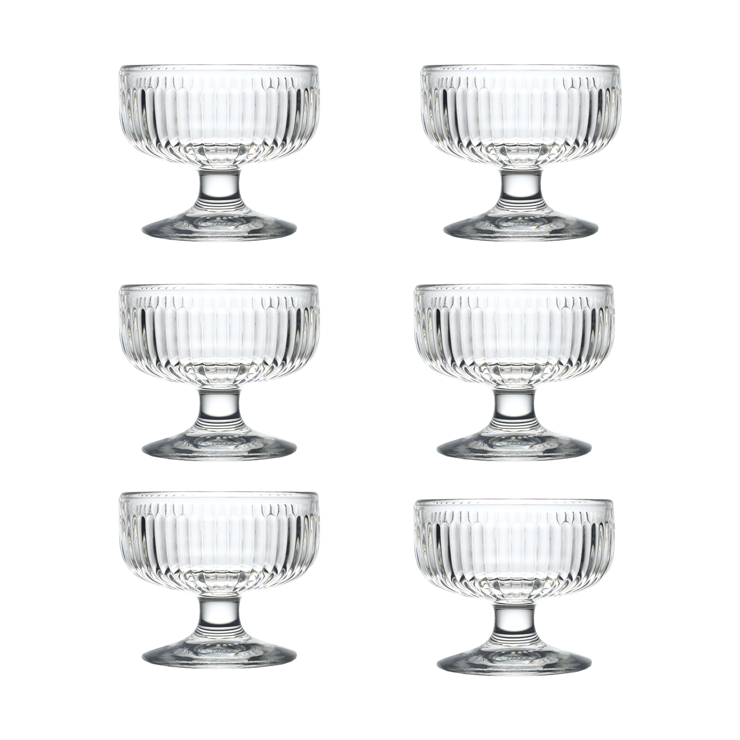 la-rochere Tahiti dessert stand bowls 23 Cl 6er Pack