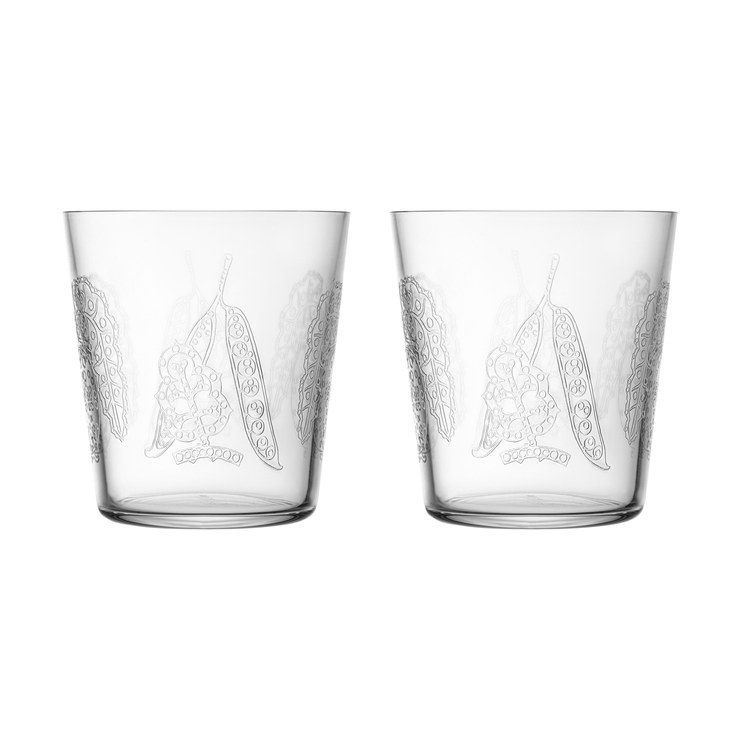 Iittala Taika Sato water glass 38 cl pack of 2