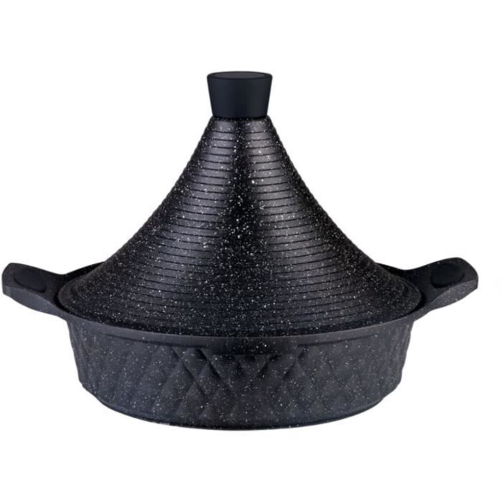Tagine, BAUMALU, 28 cm, Suitable for all hob types including induction, Non-stick coating, With lid