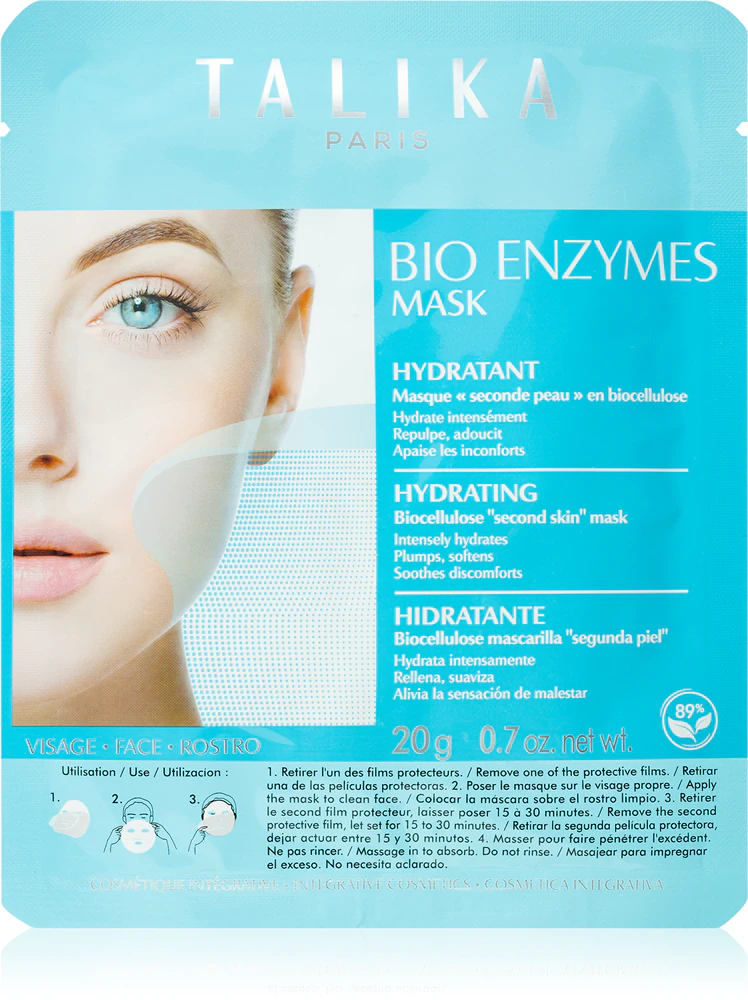 Talika Bio Enzymes Mask Hydrating Moisturizing sheet mask