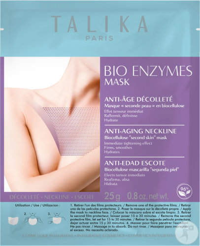 Talika Bio Enzymes Mask Anti-Aging For The Décolleté 1 Piece