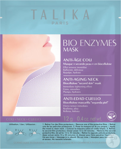 Talika Bio Enzymes Mask Anti-Aging For The Neck 1 piece