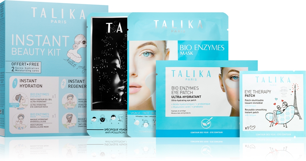 Talika Instant Beauty Kit Set (for intensive skin moisturizing)