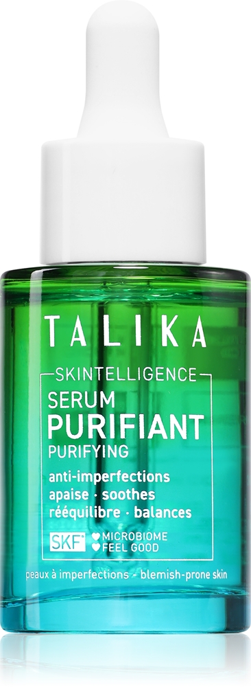 Talika Skintelligence Purifying Serum Detox Cleansing Serum for Imperfections Due to Acne Skin 30ml