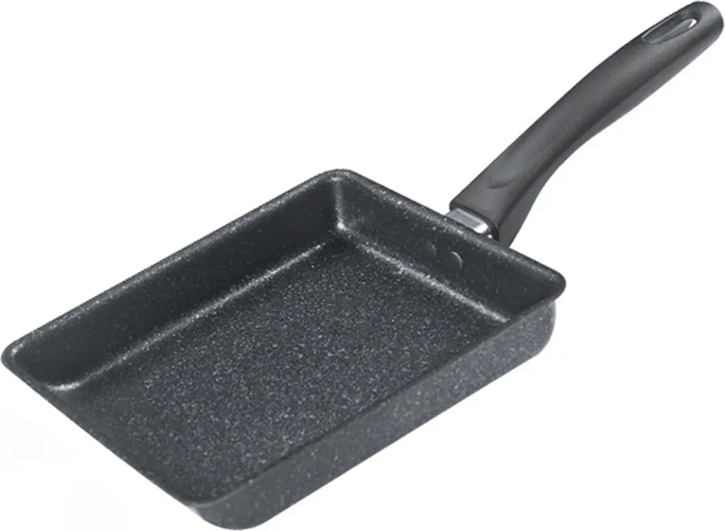 homgeek Tamagoyaki pan, Japanese omelet pan, egg pan, frying pan, no oil, non-stick Yuzishao, rectangular omelet pan