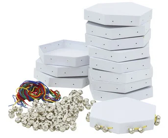 Tambourine craft kit, 12 pieces