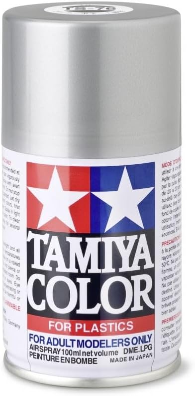 TAMIYA ACRYL-COLOUR MICA SILVER TS-76