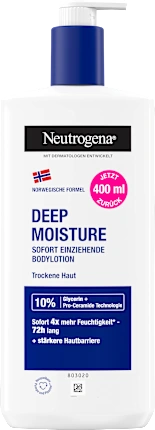 Neutrogena Body lotion Deep Moisture, 400 ml