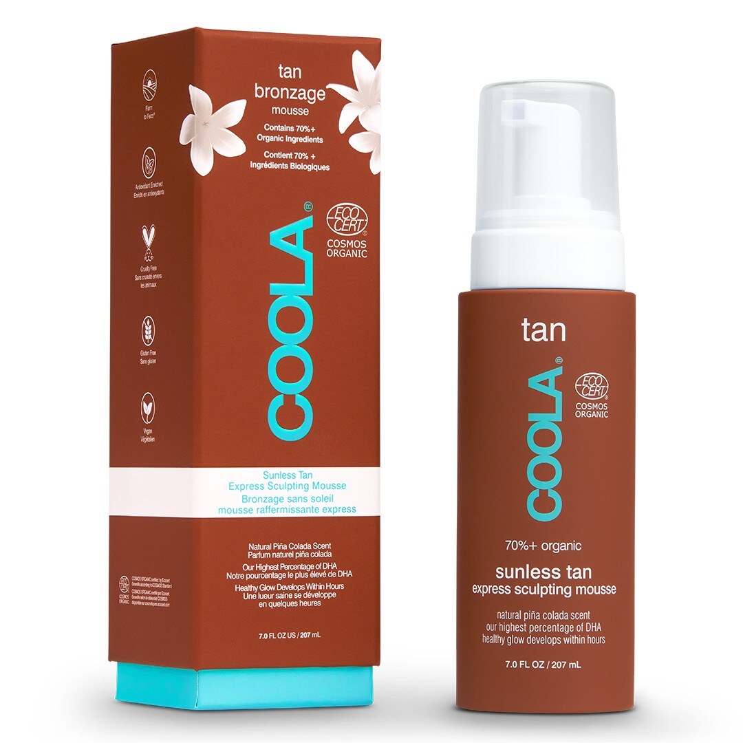 Coola Tan Sunless Tan Gradual Sculpting Mousse