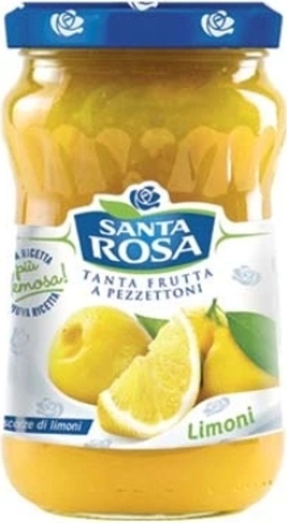 Tanta Frutta A Pezzettoni Lemon Jam 350g - Santa Rosa