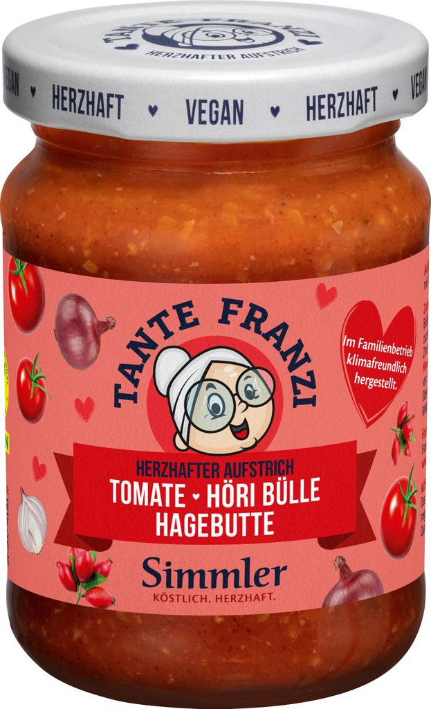 Simmler Aunt Franzi Tomato Höri Bülle Rosehip 180g