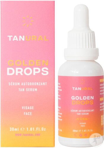 Tanural Gold Drops Serum Self-Tanning Face Drops 30ml